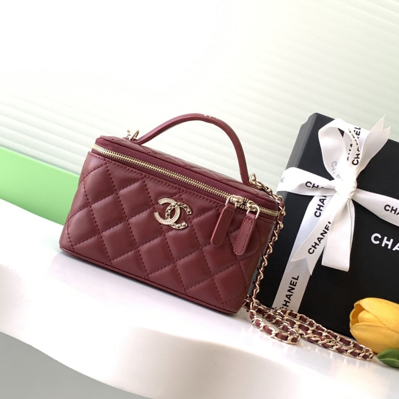 Ch*el cosmetic bags